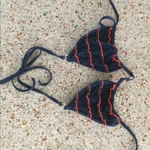 Letarte triangle bikini top (L)